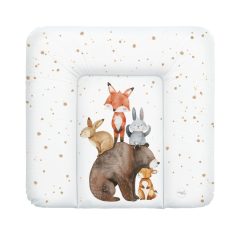  Ceba Baby Basic Forest Friends Puha Pelenkázó Alátét 75x72cm - Nagyméretű, Kényelmes és Könnyen Tisztítható Pelenkázófelület Babáknak