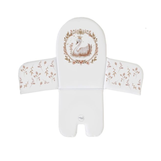 Ceba Baby Basic Etetőszék Betét 38x28cm Glamour Style - Puha, Kényelmes és Könnyen Tisztítható Ülésbetét Babáknak