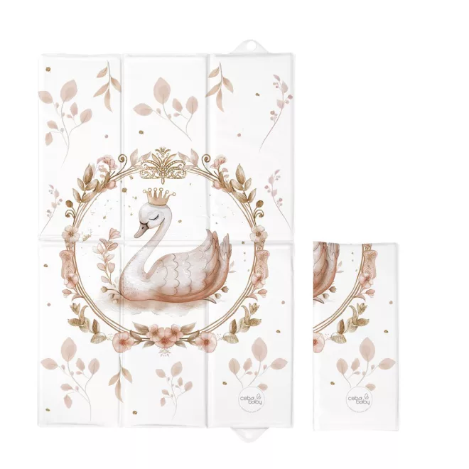 Ceba Baby Pelenkázó Alátét Utazáshoz Basic Glamour Style Mintával 40x60cm - Összecsukható, Ftalátmentes és Könnyen Tisztítható