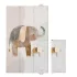 Ceba Baby Basic Elephant Family Utazó Pelenkázó Alátét 80x50cm - Összehajtható, Puha és Könnyen Tisztítható Pelenkázófelület Útközben