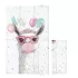 Ceba Baby Basic Crazy Lama Utazó Pelenkázó Alátét 80x50cm - Összehajtható, Puha és Könnyen Tisztítható Pelenkázófelület Útközben