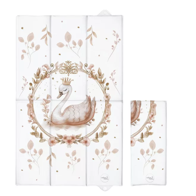Ceba Baby Basic Glamour Style Utazó Pelenkázó Alátét 80x50cm - Összehajtható, Elegáns és Könnyen Tisztítható Pelenkázófelület Útközben