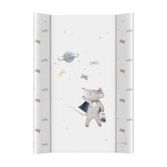   Ceba Baby Ultra Light Cosmic Mouse Kétoldalas Pelenkázó Alátét Merev Deszkával 50x70cm - Stabil, Könnyű és Könnyen Tisztítható Pelenkázófelület Babáknak