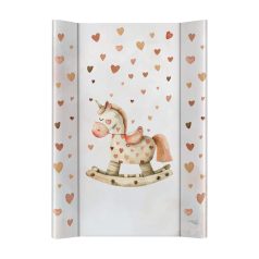   Ceba Baby Ultra Light Rocking Horse Kétoldalas Pelenkázó Alátét Kemény Deszkával 50x70cm - Stabil, Könnyű és Könnyen Tisztítható Pelenkázófelület Babáknak