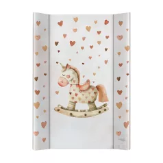   Ceba Baby Ultra Light Rocking Horse Kétoldalas Pelenkázó Alátét Kemény Deszkával 50x70cm - Stabil, Könnyű és Könnyen Tisztítható Pelenkázófelület Babáknak