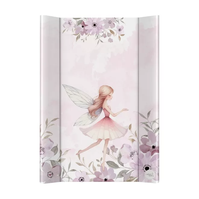 Ceba Baby Basic Meadow Fairy Kétoldalas Pelenkázó Alátét Merev Deszkával 50x70cm - Stabil, Kényelmes és Könnyen Tisztítható Pelenkázófelület Babáknak