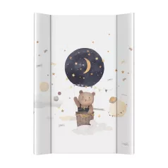   Ceba Baby Basic Cosmic Bear Kétoldalas Puha Pelenkázó Alátét 50x70cm - Kényelmes, Puha és Könnyen Tisztítható Pelenkázófelület Babáknak