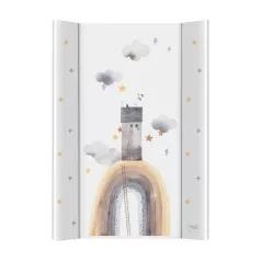   Ceba Baby Basic Rainbow Home Kétoldalas Puha Pelenkázó Alátét 50x70cm - Kényelmes, Puha és Könnyen Tisztítható Pelenkázófelület Babáknak