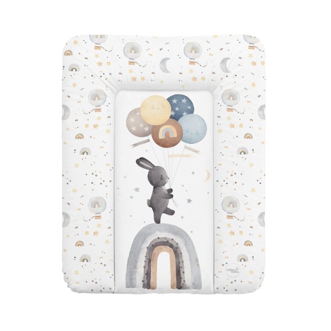 Ceba Baby Basic Rainbow Walk Puha Kis Pelenkázó Alátét 50x70cm - Kényelmes, Puha és Könnyen Tisztítható Pelenkázófelület Babáknak