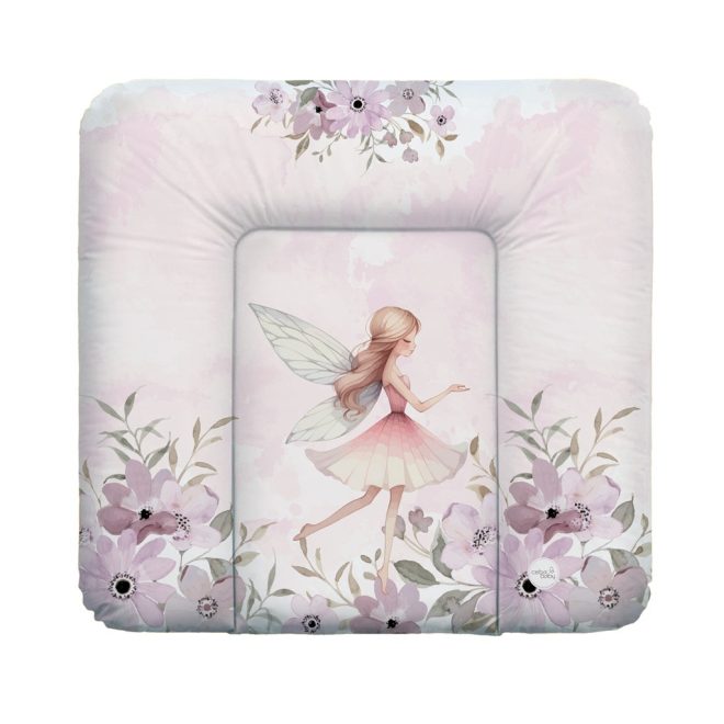 Ceba Baby Basic Meadow Fairy Puha Közepes Pelenkázó Alátét 75x72cm - Extra Nagy, Kényelmes és Könnyen Tisztítható Pelenkázófelület Babáknak