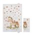 Ceba Baby Basic Rocking Horse Utazó Pelenkázó Alátét 60x40cm - Összehajtható, Puha és Könnyen Tisztítható Pelenkázófelület Útközben