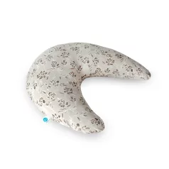   Ceba Baby HUGGY Szoptatós Párna Basic Jersey Virágmező Mintával 150×60×37cm - Ergonomikus Támasz Szoptatáshoz és Pihenéshez, Kényelmes Kialakítás