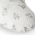 Ceba Baby HUGGY Szoptatós Párna (150x60x37) Basic Muszlin Small Twigs - Kényelmes Támasz Szoptatáshoz és Pihenéshez