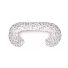   Ceba Baby Szoptatós Párna Cebuška Duo Jersey Tiny Leaves 300cm - Kényelmes Szoptatáshoz és Pihentető Támasztáshoz