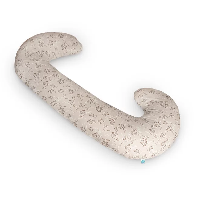 Ceba Baby Szoptatós Párna Cebuška Duo Jersey Virágmező 300cm - Kényelmes Szoptatáshoz és Pihentető Támasztáshoz