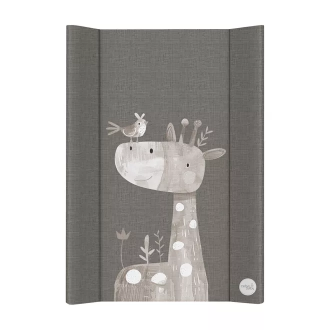 Ceba Baby Basic Friendly Giraffe 2-oldalas Puha Pelenkázó Alátét 50x70cm – OEKO-TEX, Vízálló, Könnyen Tisztítható