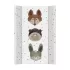 Ceba Baby Basic Cute Animals 2-oldalas Puha Pelenkázó Alátét 50x70cm – OEKO-TEX, Vízálló, Könnyen Tisztítható