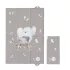 Ceba Baby Basic Little Elephant Utazó Pelenkázó Alátét 60x40cm – OEKO-TEX, Vízálló