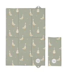 Ceba Baby Basic Little Ducks Utazó Pelenkázó Alátét 60x40cm – OEKO-TEX, Vízálló