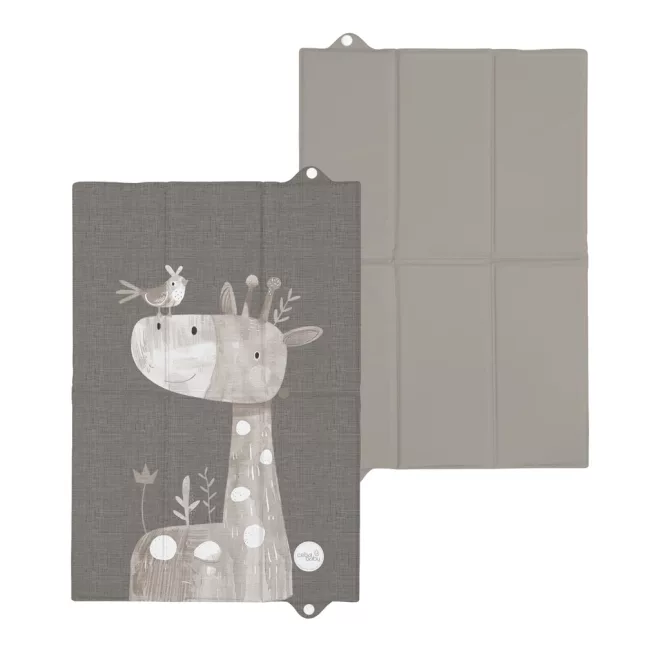 Ceba Baby Basic Friendly Giraffe Utazó Pelenkázó Alátét 60x40cm – OEKO-TEX, Vízálló