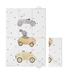 Ceba Baby Basic Bunny Driver Utazó Pelenkázó Alátét 60x40cm – OEKO-TEX, Vízálló