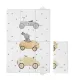 Ceba Baby Basic Bunny Driver Utazó Pelenkázó Alátét 60x40cm – OEKO-TEX, Vízálló