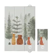 Ceba Baby Basic Forest Companions Utazó Pelenkázó Alátét 60x40cm – OEKO-TEX, Vízálló