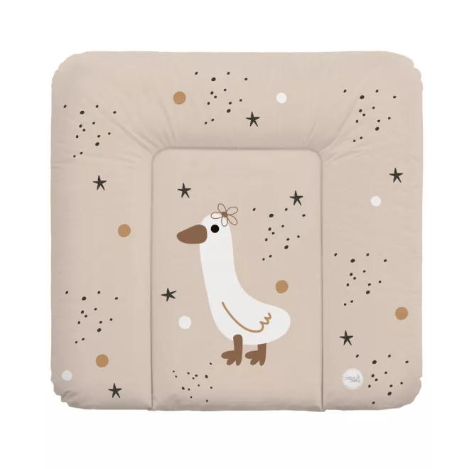 Ceba Baby Basic Star Duck Puha Pelenkázó Alátét 75x72cm – OEKO-TEX, Vízálló, Könnyen Tisztítható