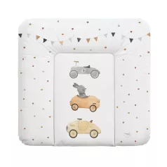 Ceba Baby Basic Bunny Driver Puha Pelenkázó Alátét 75x72cm – OEKO-TEX, Vízálló, Könnyen Tisztítható