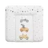 Ceba Baby Basic Bunny Driver Puha Pelenkázó Alátét 75x72cm – OEKO-TEX, Vízálló, Könnyen Tisztítható