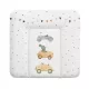 Ceba Baby Basic Bunny Driver Puha Pelenkázó Alátét 75x72cm – OEKO-TEX, Vízálló, Könnyen Tisztítható