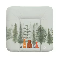 Ceba Baby Basic Forest Companions Puha Pelenkázó Alátét 75x72cm – OEKO-TEX, Vízálló, Könnyen Tisztítható