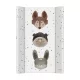 Ceba Baby Basic Cute Animals 2-oldalas Merev Pelenkázó Alátét Deszkával 50x70cm – Könnyen Tisztítható Kialakítással