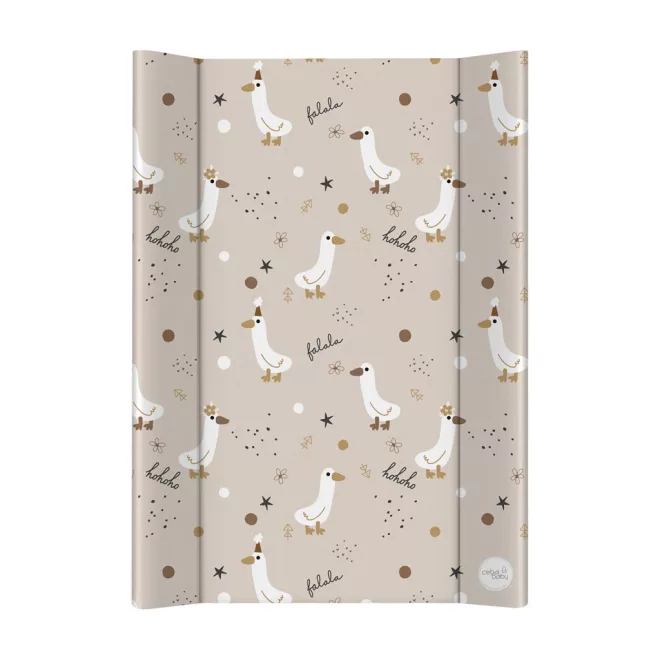Ceba Baby Ultra Light Crazy Ducks 2-oldalas Merev Pelenkázó Alátét Deszkával 50x70cm – Vízálló