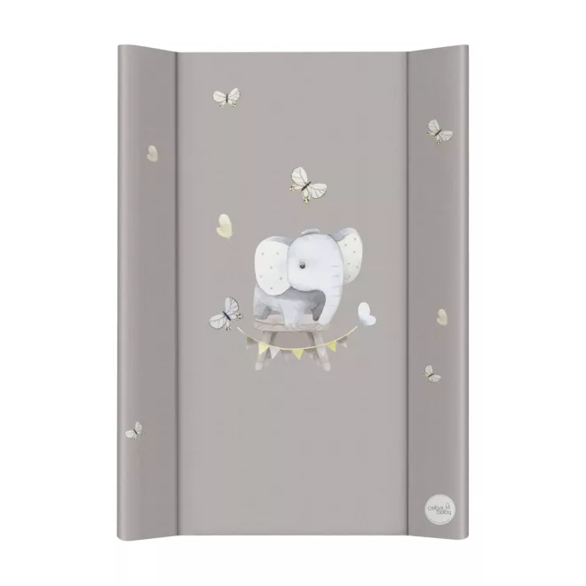 Ceba Baby Ultra Light Little Elephant 2-oldalas Merev Pelenkázó Alátét Deszkával 50x70cm – Vízálló