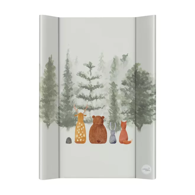 Ceba Baby Ultra Light Forest Companions 2-oldalas Merev Pelenkázó Alátét Deszkával 50x70cm – Vízálló