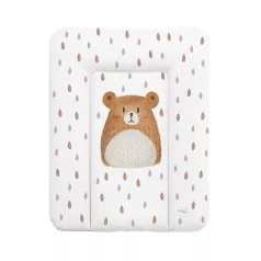 Ceba Baby Basic Bear Buddy Puha Pelenkázó Alátét 50x70cm – OEKO-TEX, Vízálló, Könnyen Tisztítható