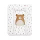 Ceba Baby Basic Bear Buddy Puha Pelenkázó Alátét 50x70cm – OEKO-TEX, Vízálló, Könnyen Tisztítható