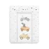 Ceba Baby Basic Bunny Driver Puha Pelenkázó Alátét 50x70cm – OEKO-TEX, Vízálló, Könnyen Tisztítható