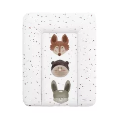Ceba Baby Basic Cute Animals Puha Pelenkázó Alátét 50x70cm – OEKO-TEX, Vízálló, Könnyen Tisztítható