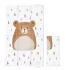 Ceba Baby Basic Bear Buddy Utazó Pelenkázó Alátét 80x50cm – OEKO-TEX, Vízálló