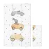 Ceba Baby Basic Bunny Driver Utazó Pelenkázó Alátét 80x50cm – OEKO-TEX, Vízálló