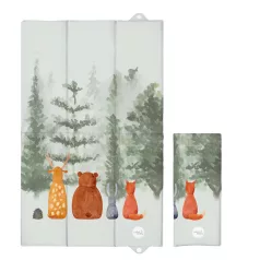 Ceba Baby Basic Forest Companions Utazó Pelenkázó Alátét 80x50cm – OEKO-TEX, Vízálló