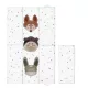 Ceba Baby Basic Cute Animals Utazó Pelenkázó Alátét 80x50cm – OEKO-TEX, Vízálló