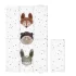 Ceba Baby Basic Cute Animals Utazó Pelenkázó Alátét 80x50cm – OEKO-TEX, Vízálló