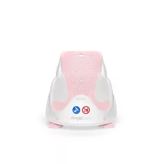   Angelcare Fürdetőszék FIT Fürdetőszék Light Pink - Gyengéd Tisztításhoz és Kényelmes Fürdetéshez