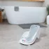Angelcare Fürdetőszék Fit Light Grey - Kényelmes Játékhoz és Pihenéshez Biztonságos Baba Használatra