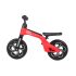 QPlay Tech Futóbicikli Red - 2-4 Éves Gyermekeknek, 30kg-ig - Állítható Ülés és Kormány, Könnyű EVA Kerekek