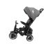 QPlay Rito EVA Plus Összecsukható Tricikli - Szürke, 10-72 Hónapos Korig - UPF 50+ Napellenzővel, Extra Lábtartóval és Rezgéscsillapító Habkerekekkel