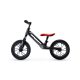 QPlay Racer Air (Titanium) Black/Red Futóbicikli 3-6 Éves Gyermekeknek - Magnézium Ötvözet Váz, Felfújható Kerekek, Állítható Ülés